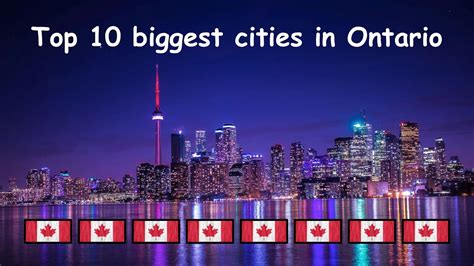 cities in ontario|The 10 Biggest Cities In Ontario .